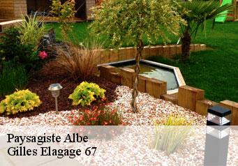 Paysagiste  albe-67220 Gilles Elagage 67